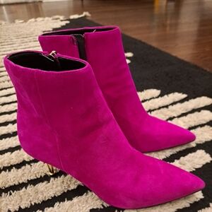 Hot Pink Booties